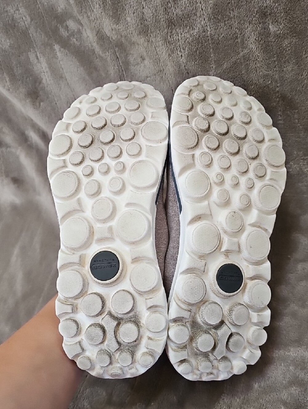 Skechers Goga Mat Slip On Shoes Casual Walking Sneakers Gray Y18 - Picture 9 of 10